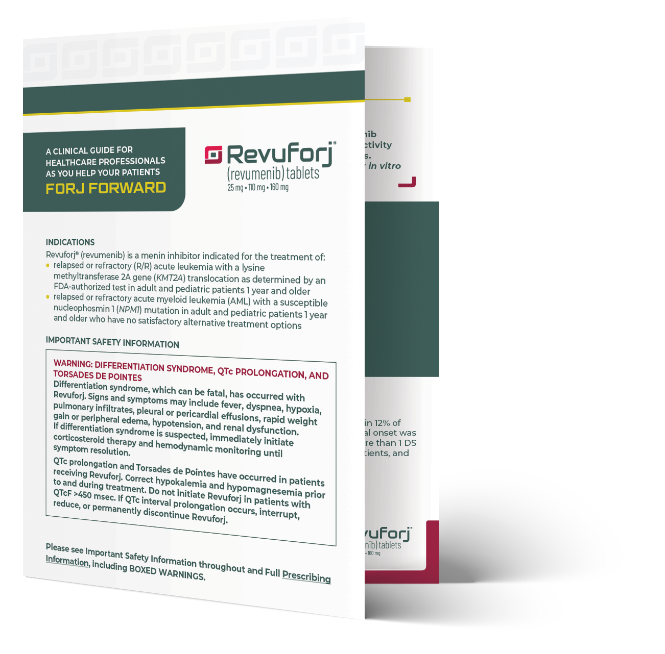 Revuforj® (revumenib) Clinical Pocket Guide